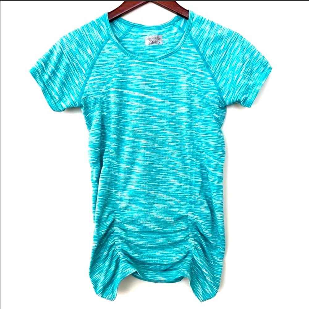 🌺Athleta Fast Track Ruched Top (M)
